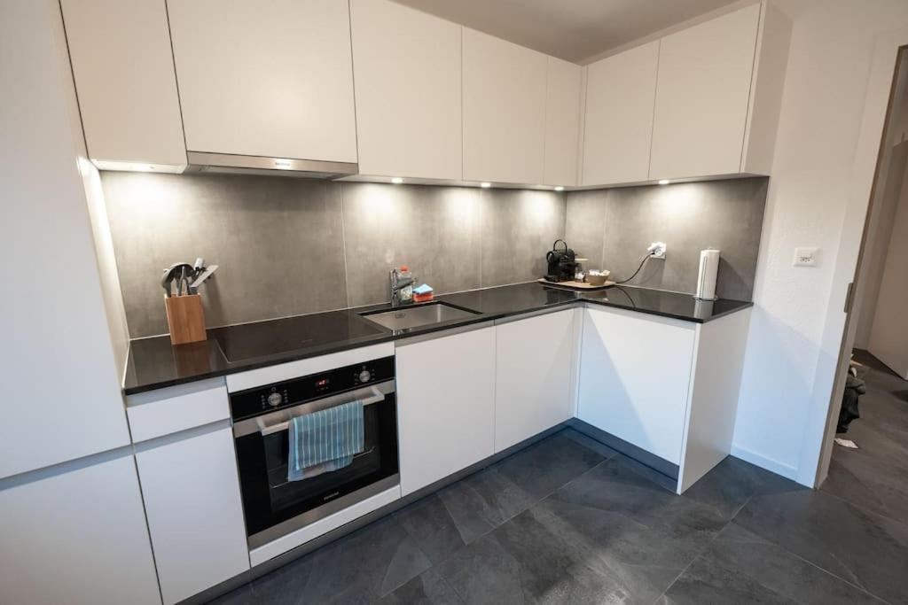 Appartement Spacieux Au Centre De La Gruyere Broc Exteriér fotografie